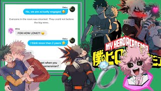 Bakugou and Deku are WHAT • Mha Texting Stories • Future AU • BkDk and more ships • RosieMIlky [upl. by Leizar]