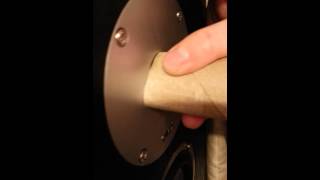 Repairing a pushed in tweeter speaker [upl. by Horatius]