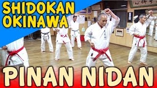 PINAN NIDAN  OKINAWA SHIDOKAN shorin ryu [upl. by Dierolf768]