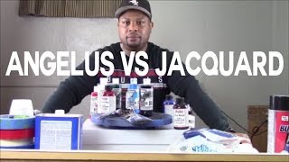 Angelus Vs Jacquard Paints for Custom Shoes [upl. by Emya383]