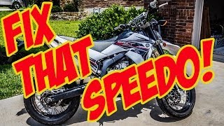 How to Fix Motorcycle Speedometer  SpeedoDRD [upl. by Ibrahim98]