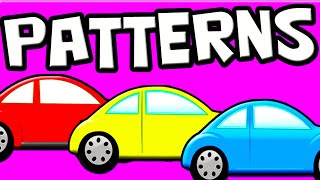 Learn PATTERNS for Kids ABC Patterns for Basic Math [upl. by Engelbert]