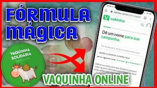 🤑 vaquinha online pelo celular como faz 2023 da forma certa JUNTE SEU DINHEIRINHO [upl. by Mayce311]