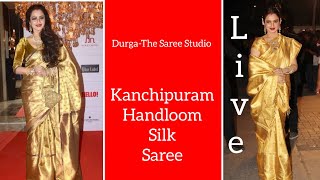 Exclusive ⭐ Kanjivaram Saree Collections  ☎️ 91 84206 79653 [upl. by Lorry]