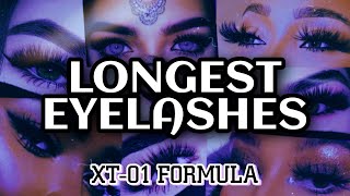 ☣️XT01 formula♛ Experimental LONGEST amp THICKEST EYELASHES Subliminal [upl. by Moersch111]