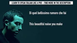 Diodato  Fai rumore with English and Italian Lyrics [upl. by Zedekiah]