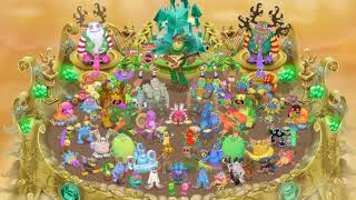 My Singing Monsters Gold Island 1 Hour Version [upl. by Atilol]