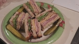 Classic Club Sandwich Recipe [upl. by Arremat922]