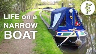 TV Journalist Quits His Job to Live on a Tiny House Boat amp Cruise UK Canals FullTime [upl. by Enedan683]