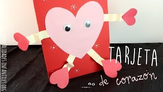 Tarjeta corazón de San Valentin [upl. by Gamin96]