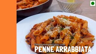 penne arrabiata  How to make Pasta AllArrabbiata  Arrabiata pasta  Spicy pasta recipe [upl. by Quintilla]