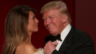 Trumps Dance to My Way at Inaugural Ball [upl. by Oemac]