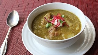 Chili Verde Recipe  Easy Pork amp Tomatillo Stew  How to Make Green Chili [upl. by Zaller]