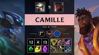 Camille Top vs KSante Triple Kill Dominating  EUW Grandmaster Patch 1421 [upl. by Eemiaj]