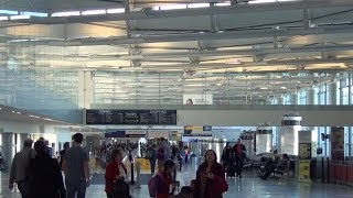 A Video Tour of Newark International Airport EWR Terminal C [upl. by Epilihp581]