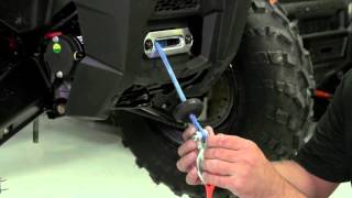 Polaris® HD Winch Auto Stop Install ATV  Polaris OffRoad Vehicles [upl. by Nylirehs]