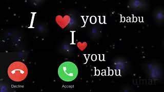 Ringtone I Love you babu Ringtone message ringtone2021 ringtone रिंगटोन ringtone2022 [upl. by Eastman946]