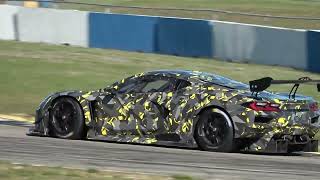 NEW 2024 Corvette ZO6 GT3R Testing at Sebring [upl. by Acinor479]