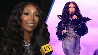 Brandy on SURPRISE Jack Harlow Performance at BET Awards Exclusive [upl. by Melisenda610]