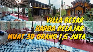 VILLA MURAH MUAT 30 ORANG  Villa D2 Istana Bunga Lembang [upl. by Yelkrab787]