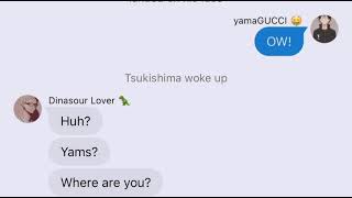 Bottoms Get Hurt  Haikyuu Texts  Kagehina Tsukiyama Iwaoi and more [upl. by Papp]