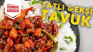 Bu Tavuğun Tiryakisi Olacaksınız 🐔 Tatlı Ve Ekşi Soslu Çıtır Tavuk Tarifi 🥘 [upl. by Christalle741]