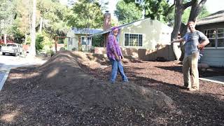 Building a Hugelkultur Berm for a California Native Garden [upl. by Lakin801]