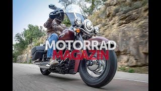 Motorradmagazin Testvideo HarleyDavidson Heritage Classic 2018 [upl. by Nosiram]