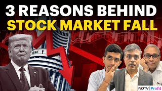 Why Is Stock Market Falling  Nifty Sensex Down  Share Market Down NEWS [upl. by Eibor]