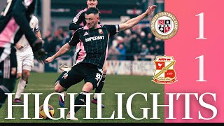 Match Highlights Bromley vs Swindon Town [upl. by Enileuqkcaj183]