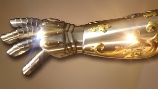 How to Make Armor with Ordinary Tools  Version 2 Gauntlet [upl. by Paviour194]