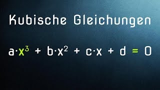 Kubische Gleichungen  Einführung  Prinzip der Polynomdivision [upl. by Estell]