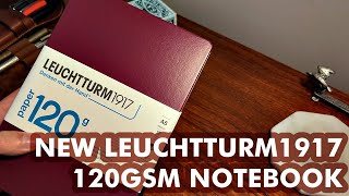 New Leuchtturm1917 120GSM A5 Notebook Review [upl. by Castera]