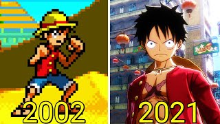 Evolution of One Piece Games 19992021 [upl. by Obadias]