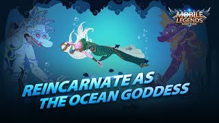 Reincarnate as the Ocean Goddess New Hero  Kadita Trailer  Mobile Legends Bang Bang [upl. by Rotceh]