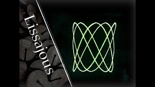 Lissajous Figures on an Oscilloscope  A Level Physics [upl. by Judson310]