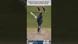 saim ayub and Saeed anwar batting saimayubbatting [upl. by Lynette40]