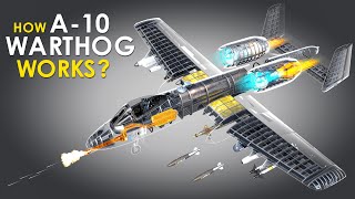 A10 Warthog Jet Explained jet [upl. by Tallula]