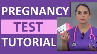 How to Take a Pregnancy Test at Home  Pregnancy Test Results Live [upl. by Loeb362]