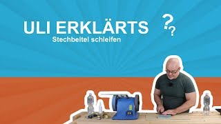 Uli erklärts Stechbeitel schleifen  dachholztv [upl. by Den]