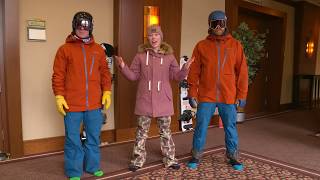 What to Wear Skiing and Snowboarding A Beginner’s Guide  PSIAAASI [upl. by Arlie440]