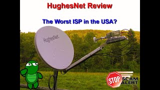 HughesNet Review  The Worst ISP in America [upl. by Erialcyram407]