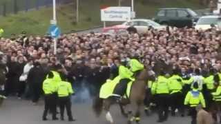 Football Hooligans Documentary Southampton V Pompey  Crowd Trouble [upl. by Sidoeht496]