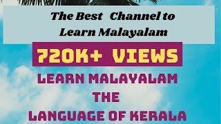 LEARN MALAYALAM LANGUAGEINTRO BASIC WORDS ampPHRASESENGLISH TUTORIAL [upl. by Ielak]