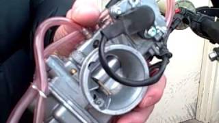 How to TuneAdjust KTM 2 Stroke Carburetors [upl. by Airdnekal708]