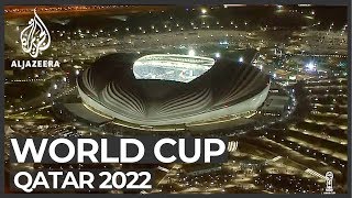 World Cup 2022 Qatar inaugurates Al Wakrah Stadium [upl. by Pliske745]