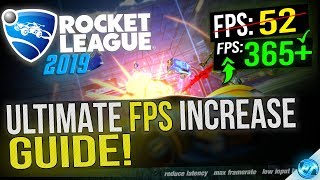 🔧 Rocket League Dramatically increase performance  FPS with any setup 2019 [upl. by Ressan]