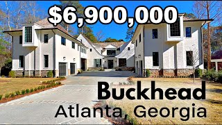 Buckhead Luxury New Construction  Atlanta Georgia  Atlanta Real Estate  Atlanta Homes For Sale [upl. by Marlene]