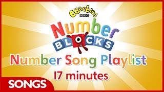 Numberblocks Songs Playlist  17 minutes  CBeebies [upl. by Treve]