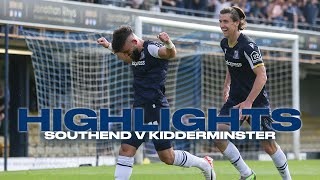 HIGHLIGHTS  Southend 21 Kidderminster [upl. by Yoko]